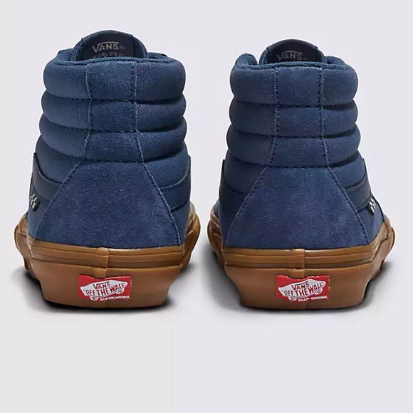 Vans Skate Sk8-Hi Vintage Shoe Blue - Picture 8 of 16